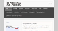 Desktop Screenshot of bellinghammusic.org