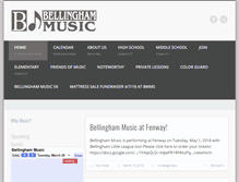 Tablet Screenshot of bellinghammusic.org